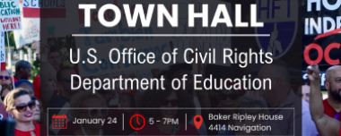 U.S. Dept. of Education Town Hall